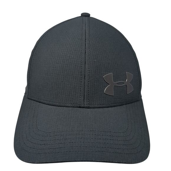 Under Armour Classic Fit Fitted Baseball Cap Black XL Lightweight 6 Panel - Picture 1 of 10